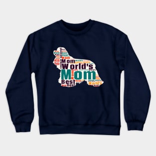 Best Cocker Spaniel mom, best dog mom ever Crewneck Sweatshirt